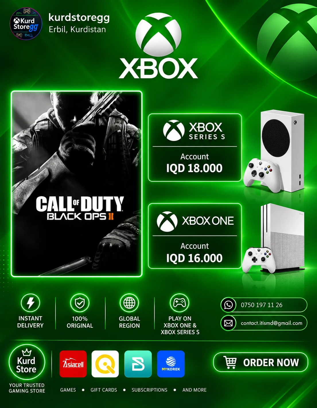 Call of Duty: Black Ops II Xbox offer