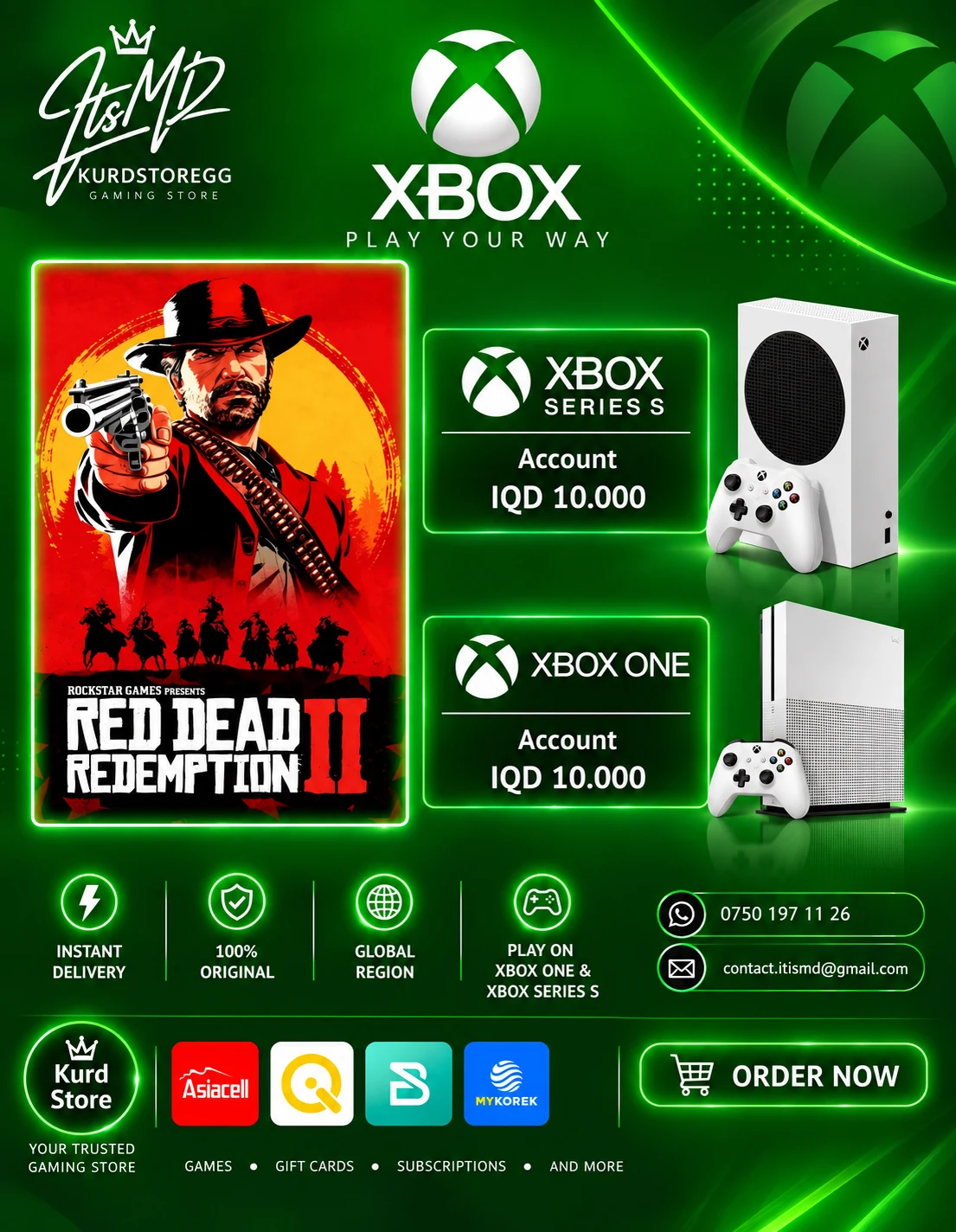 Red Dead Redemption 2 Xbox offer